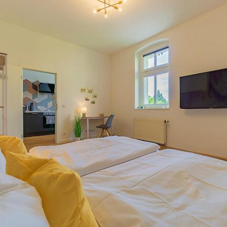 קוטבוס Modernes Apartment - Zentral, Ruhig, Wlan, Netflix, Kueche, Schreibtisch, Parkplatz, Waschtrockner מראה חיצוני תמונה